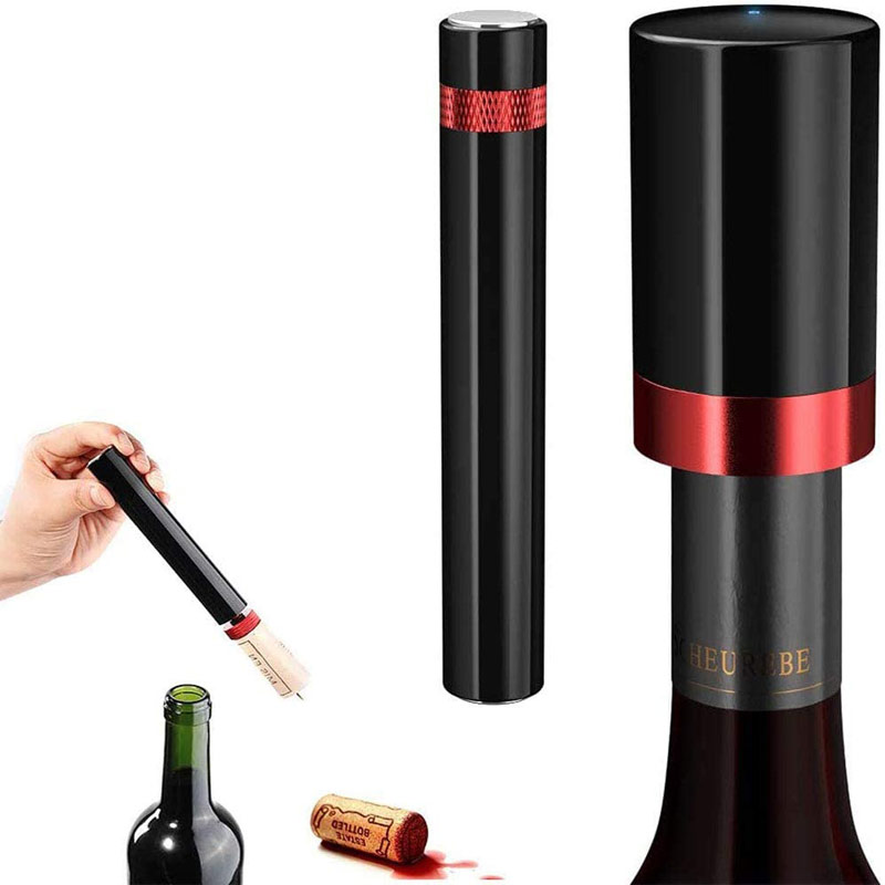 Wine Preservation Pump - ポータブルワインボトルオープナー、エアポンプステンレススチールピンジャーコルク除去器コルクスクリューキッチンバーアクセサリーGfit OpeningTools
