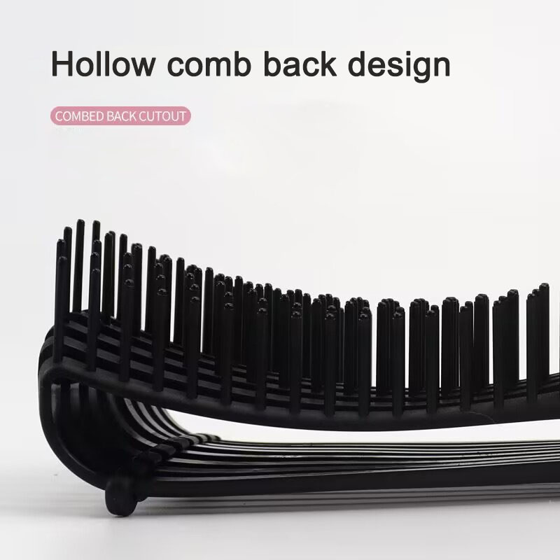中空8歯タコ型頭皮マッサージコーム、髪の根元を引き上げ、静電 - Home Barber のレビューと価格