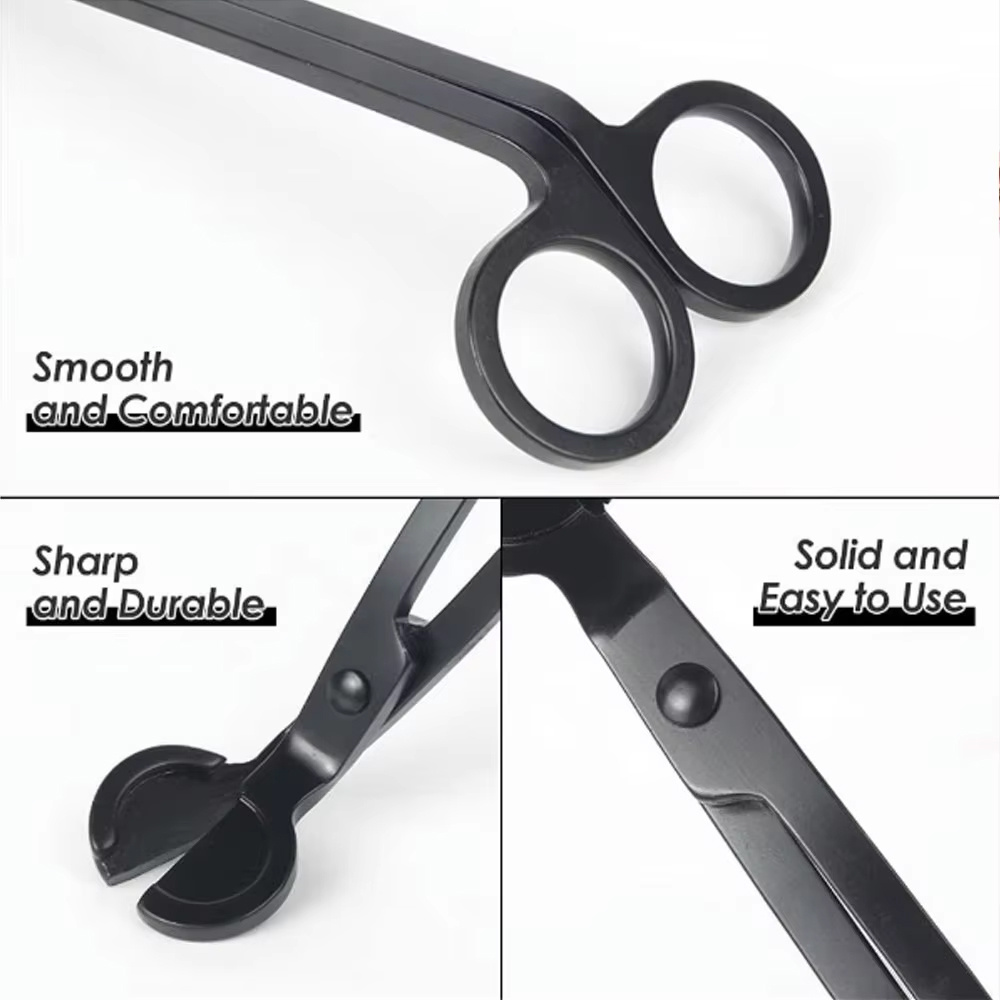 ステンレス鋼キャンドルトリマーポリッシュ芯クリッパーカッター - Home Barber のレビューと価格