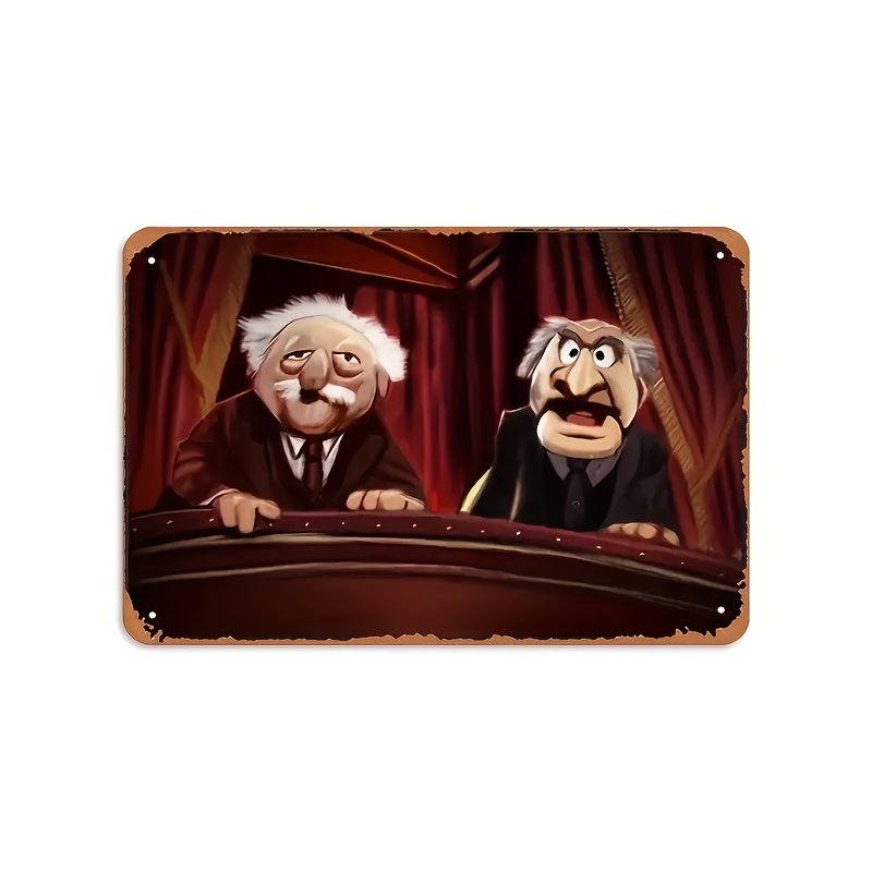 Statler & Waldorf ヴィンテージメタルウォー - Home Bar And Theater のレビューと価格