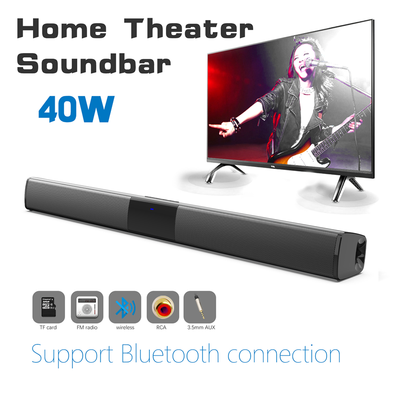 40 ワットワイヤレス Bluetooth 5.0 サウンド - Home Bar And Theater のレビューと価格