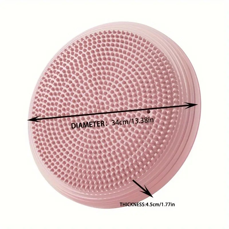 肥厚ヨガマットフラットバランスマッサージヨガトレーナーエクサ - Bar Mat Rubber のレビューと価格