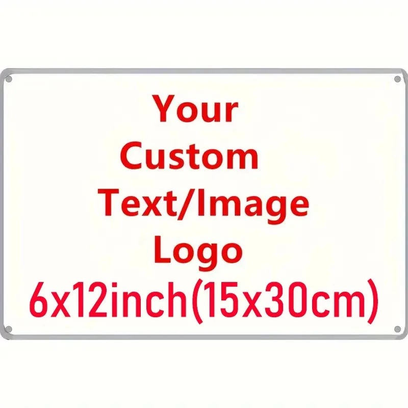 [2Dフラット] 6×12インチ 15×30cm パーソナラ - Home Bar Signs のレビューと価格