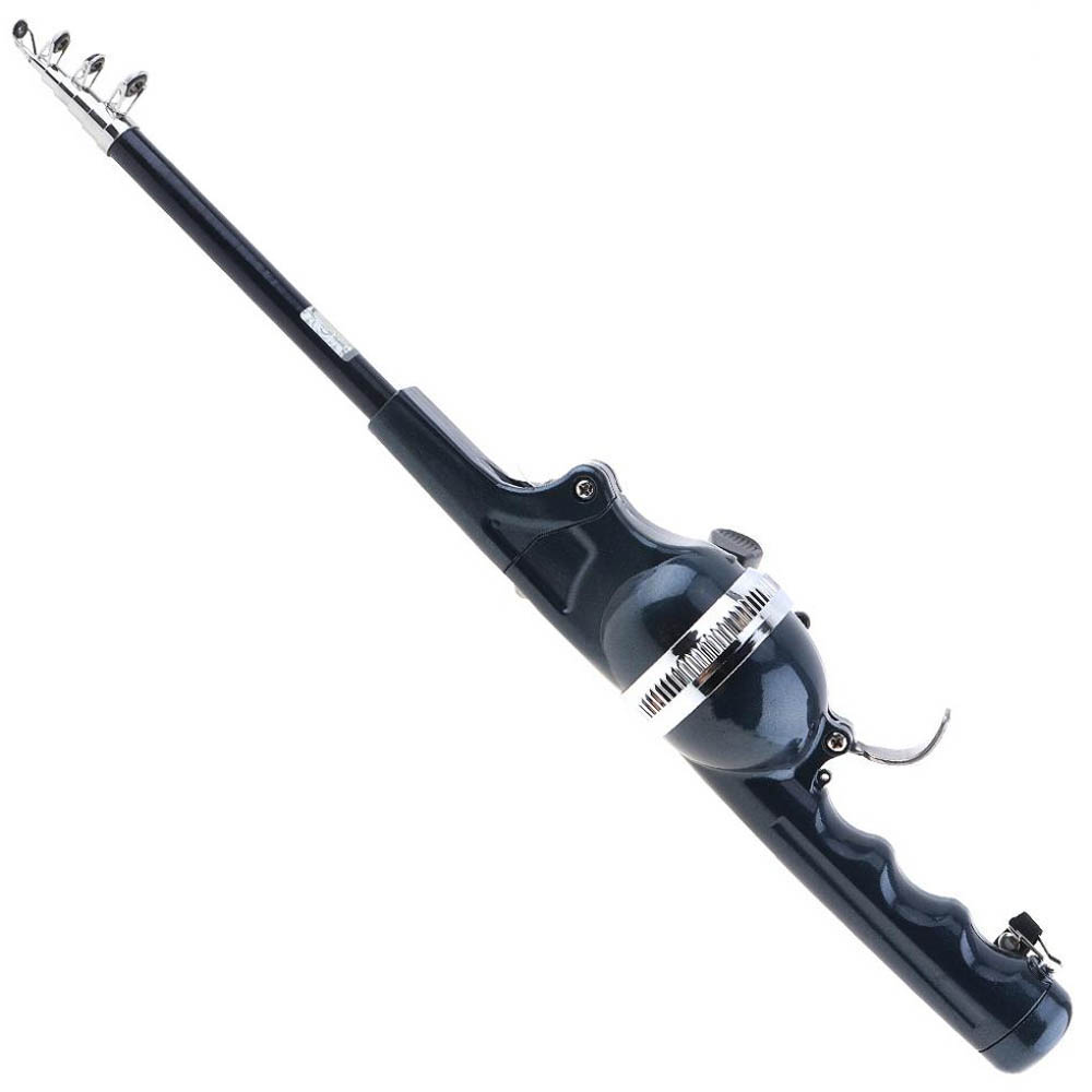 1.4m折りたたみ式ファイバー製海釣り竿、内蔵リールセット、 - Ice Pick Pick のレビューと価格